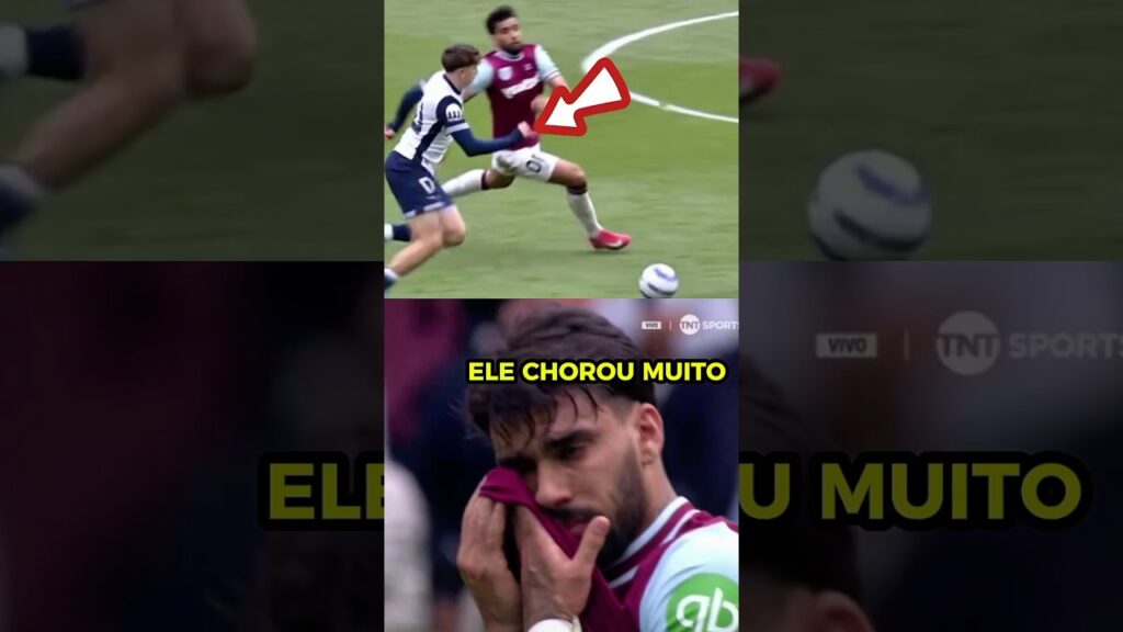 Paquetá chorou ao receber um cartão