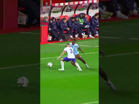 All Hands on Deck! Jeremy Doku’s Brilliant Move Stuns Defender | Belgium vs France #football #shorts