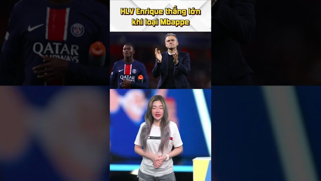 Enrique Tạo Đột Phá Khi Loại Mbappe #psg #enrique #mbappe #championsleague #ligue1