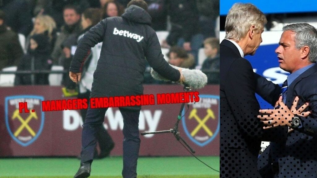 Top 5 Premier League  Football Managers  Embarrassing Moments Caught on Camera! #football #youtube