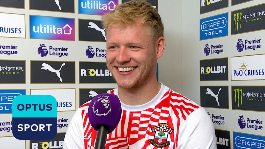 DELIGHTED: 'That one was for the fans!' | Aaron Ramsdale on avoiding HORROR Premier League record