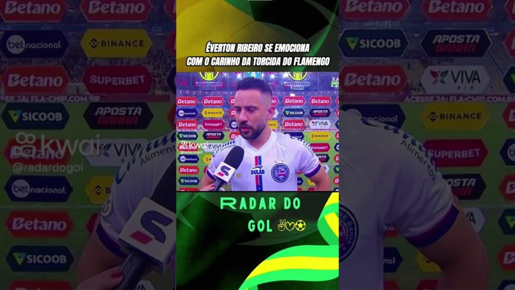 EVERTON O RIBEIRO AINDA AMOR O FLAMENGO TCHAU BAHIA