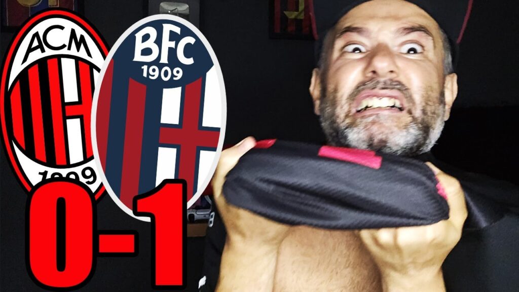 NON SIETE UOMINI!! FUORI DAL MILAN PARASSITI!! || MILAN-BOLOGNA 0-1 [Coppa Italia]