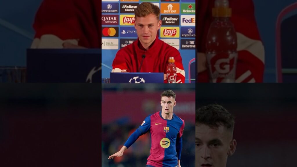 PREGUNTO A JOSHUA KIMMICH POR MARC CASADÓ, ¿CREE QUE SE PARECEN? | PREVIA BARÇA - BAYERN
