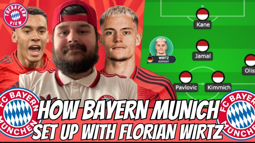 How Bayern Munich Set Up With Florian Wirtz! *Explained* - Bayern Munich News
