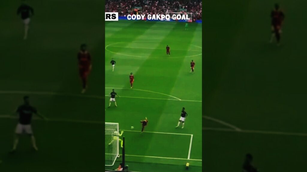 cody Gakpo's goal #liverpoolfc#arsenalfc#premierleague#gakpo