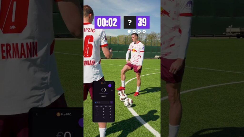 It’s speed test time ⏱️ Lukas Klostermann vs. Benjamin Šeško — who takes it? @RBLeipzig