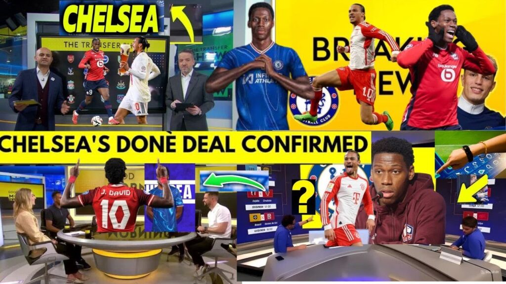 🚨CONFIRMED🔵: Jonathan David✅ & Leroy Sané🔥 Say YES to Chelsea! | Inside the MEGA Deal 💙