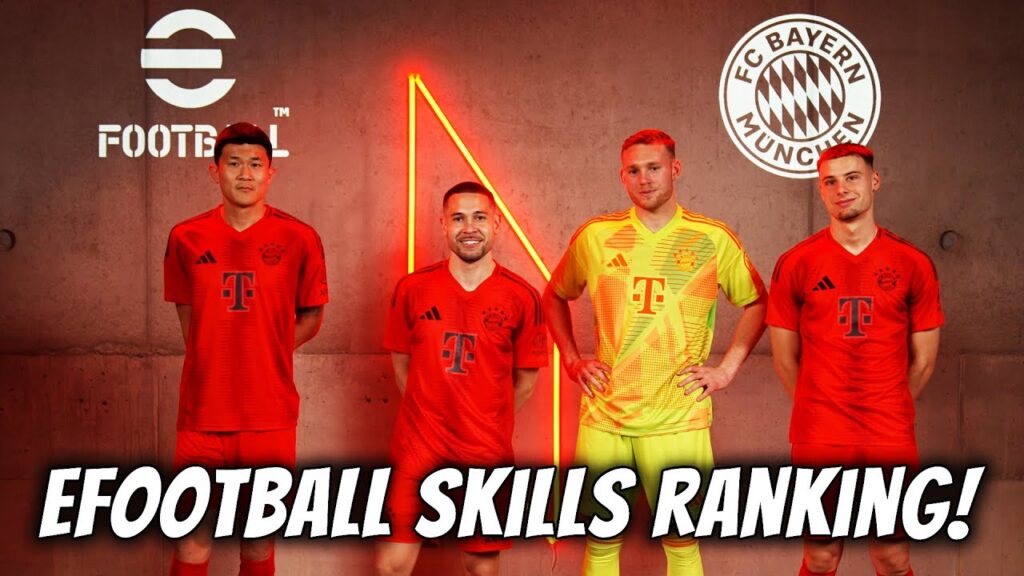 Who’s Got the Best Skills? FC Bayern Players Rank Themselves! 🎮🔥