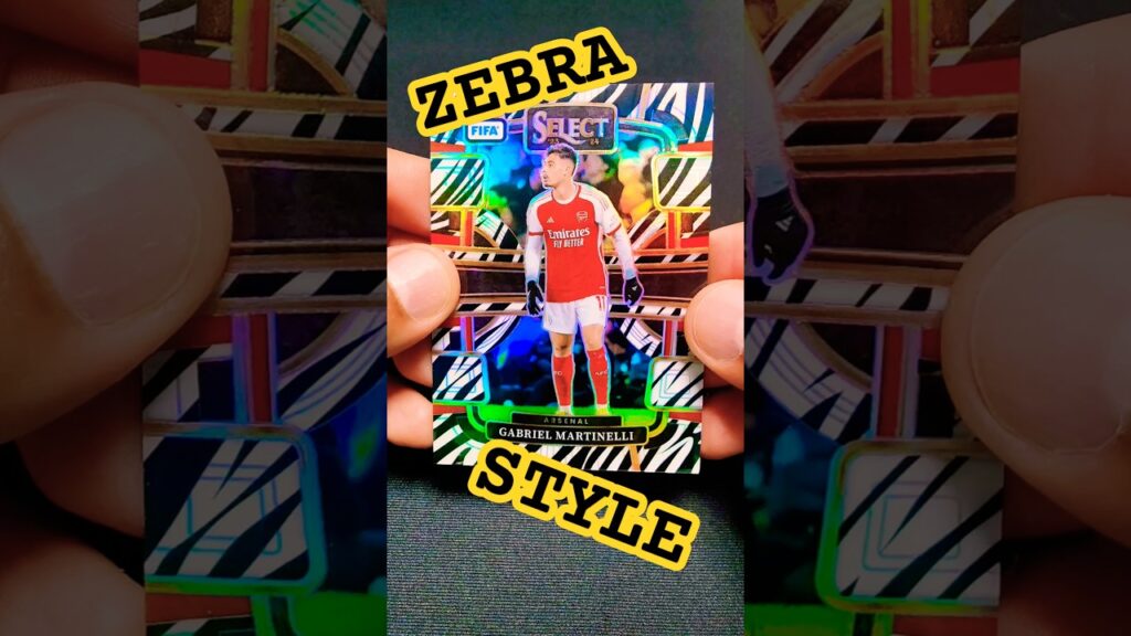 Gabriel Martinelli #'ed 25 Zebra - Panini Select FIFA 23/24 @arsenal @CBF @premierleague