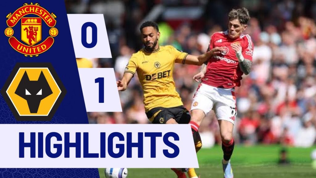 Pablo Sarabia Goal 🤯 Manchester United vs Wolves 0-1 | Highlights & Goals