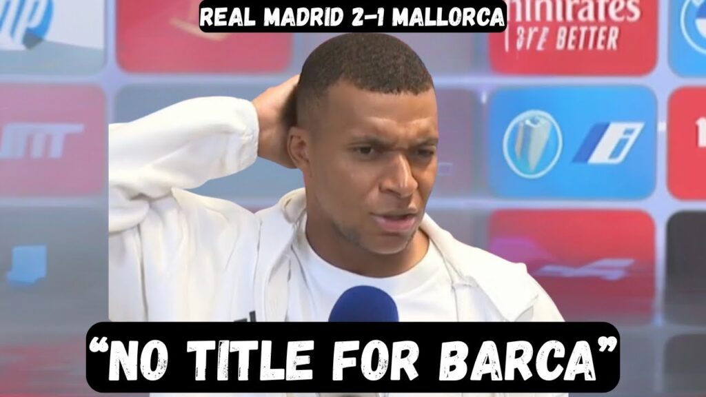 Kylian Mbappe TROLLS Barcelona after Remontada win - Post Match Interview - Real Madrid 2-1 Mallorca