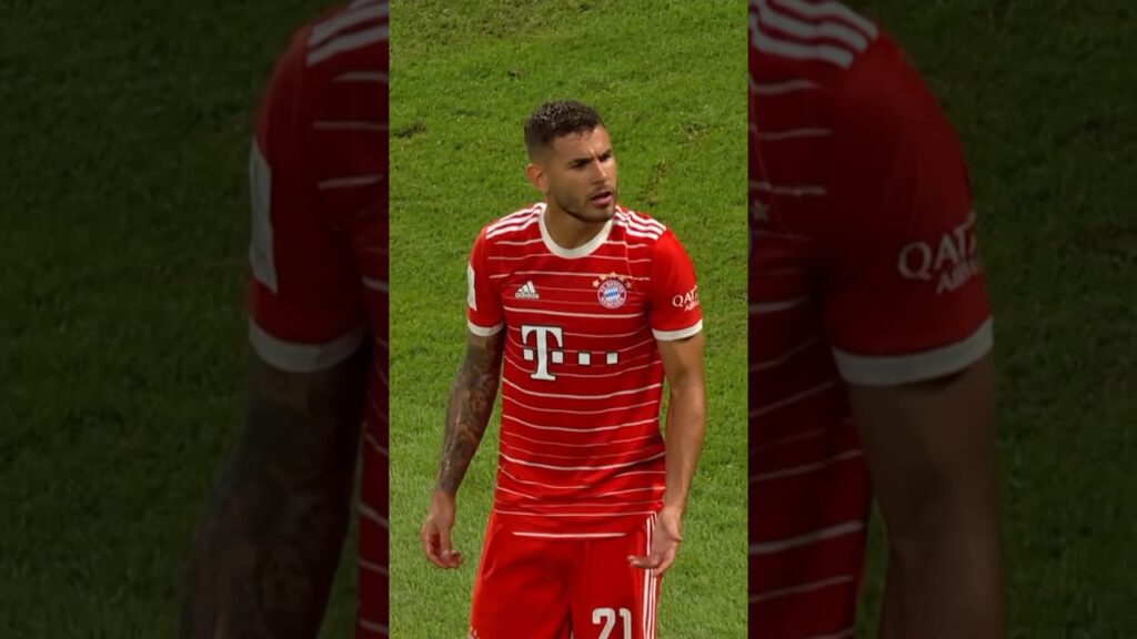 Lucas Hernández handball confused by Dani Olmo - RB Leipzig vs Bayern - DFL Supercup