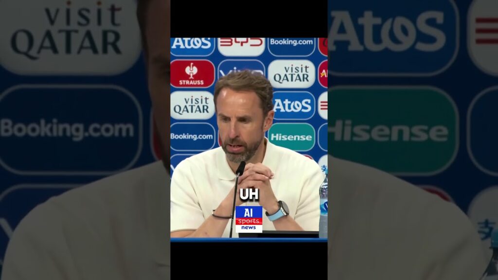 Gareth Southgate Ai on England Euros #shorts