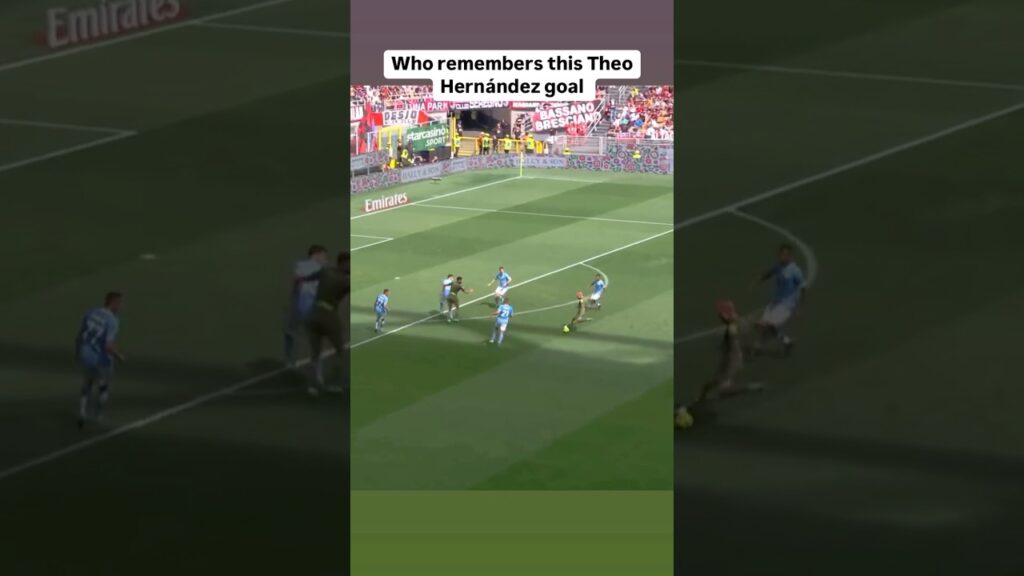 Who remembers this Theo Hernández goal 🔥 #football #edit #shorts