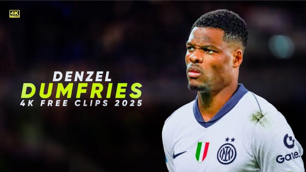 Denzel Dumfries 4K Clips For Edits 2025 • Free Scene Pack •  No Watermark 2160p | D74 Edits 2.0
