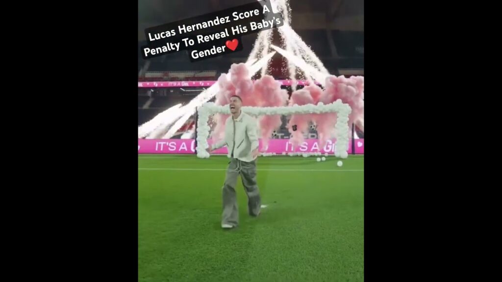 Lucas Hernandez Reveals His Baby's Gender With His Girlfriend Victoria 🥹❤️ | #shorts