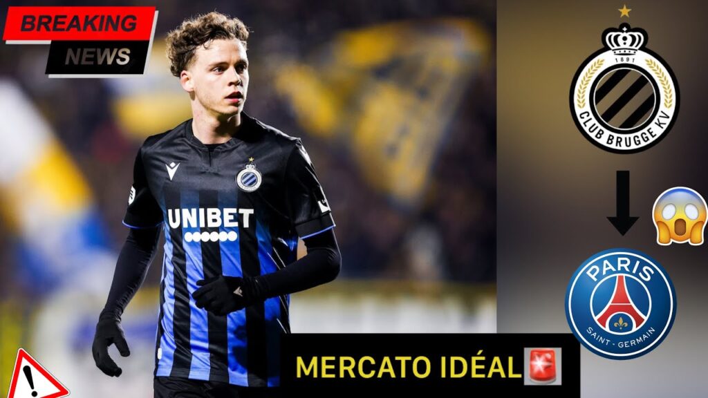 🔴🔥 Maxim De Cuyper au PSG ? Paris entre en guerre avec Milan & Chelsea ! 💥🇧🇪