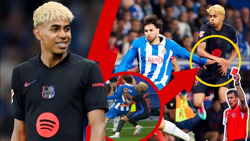 Lamine Yamal Provokes Red Card 😳 & Seals La Liga Title for Barcelona vs Espanyol!