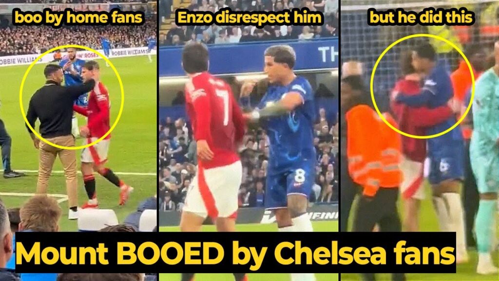 Mason Mount classy response congrats Chelsea players at full-time after being BOOED from home fans