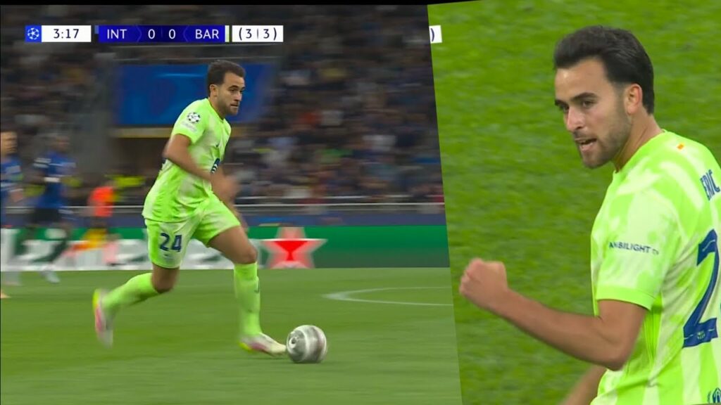 ERIC GARCIA SCORED VS INTER MILAN (A) 2025 HD 1080i with ENGLISH COMMENTARY