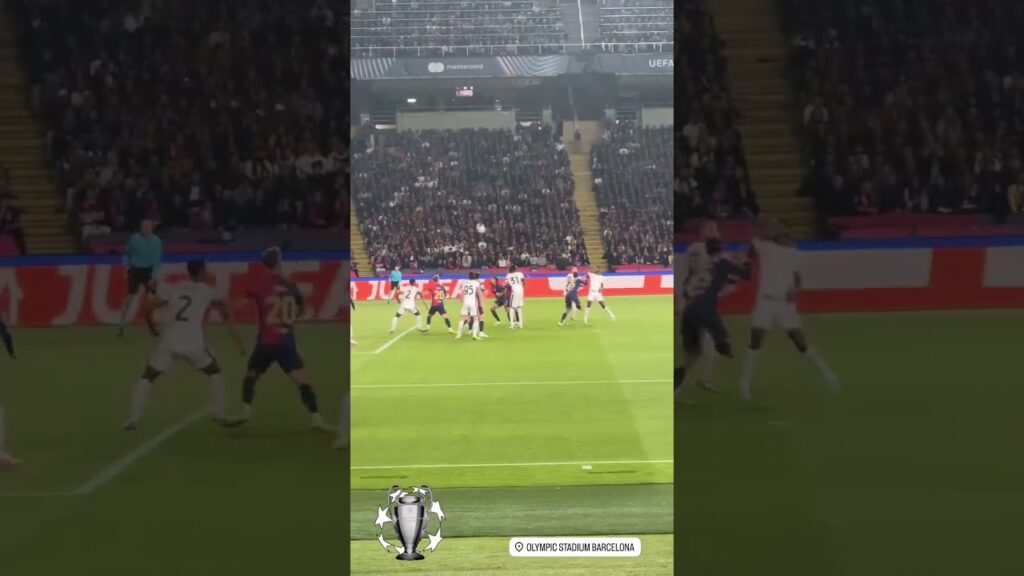 Inter vs Barcelona : Denzel Dumfries Goal ! #dumfries #inter #football #goal #barcelona  #barca