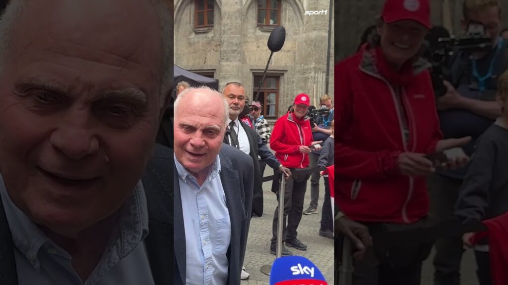 Nach der Frage unseres SPORT1 Chefreporters Stefan Kumberger zu Leroy Sané gerät Uli Hoeneß in Rage!