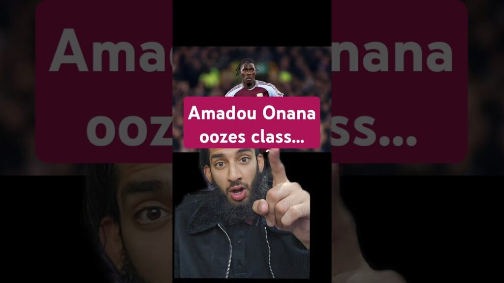 ‼️ Amadou Onana oozes class... #avfc #shorts