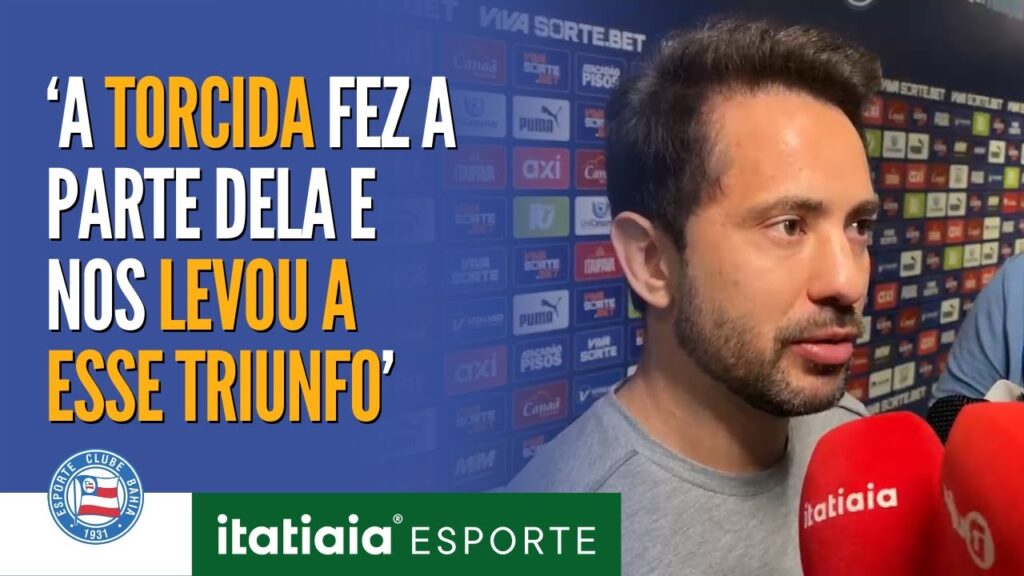 EVERTON RIBEIRO DESTACA FORÇA MENTAL DO BAHIA E PAPEL DA TORCIDA PARA VIRADA