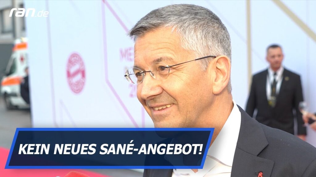 FC Bayern: Herbert Hainer gibt Sane-Update