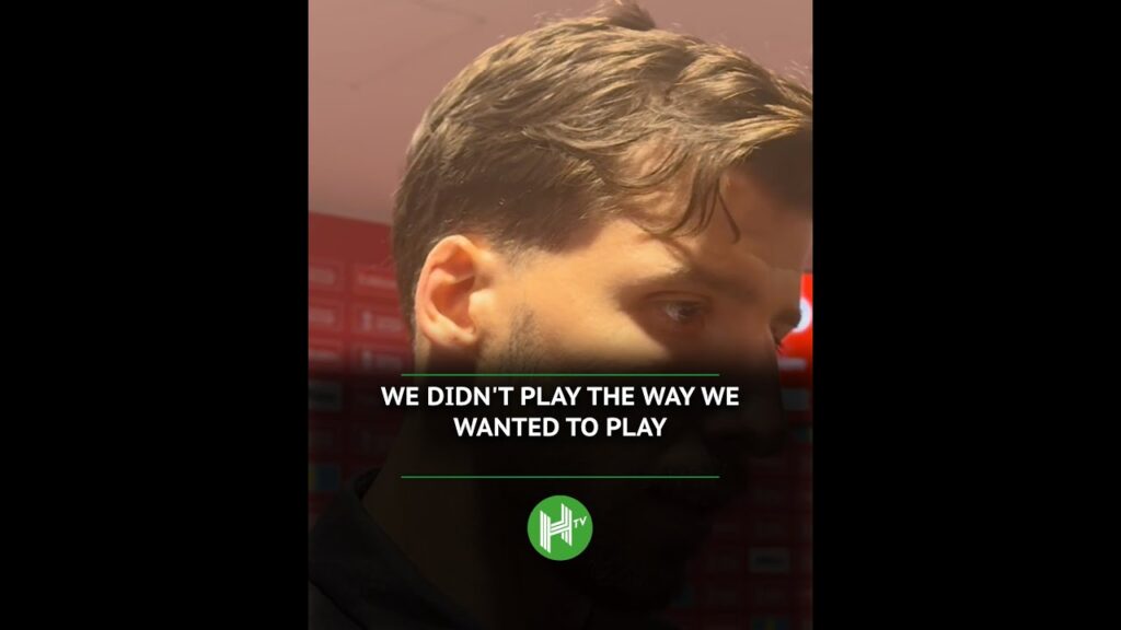 Ruben Dias says Manchester City didn't play the way they wanted to play 😤