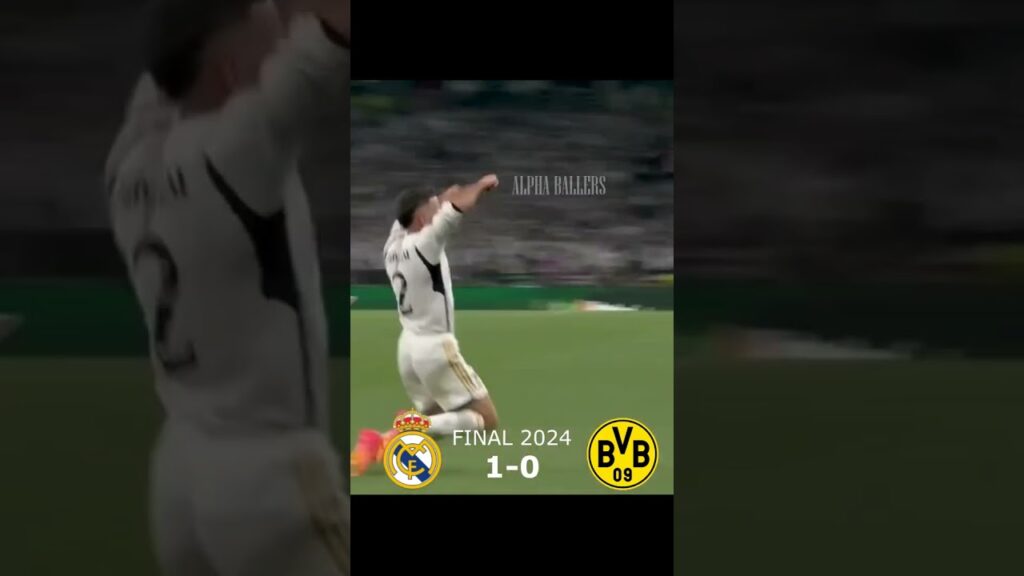 REAL MADRID DORTMUND 2024 CHAMPIONS LEAGUE🔥​🔥​