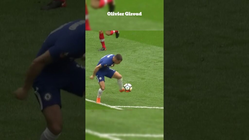 Olivier Giroud’s STUNNING Goal for Chelsea! 🔥 | Pure Class Finish #shorts #chelsea #premierleague