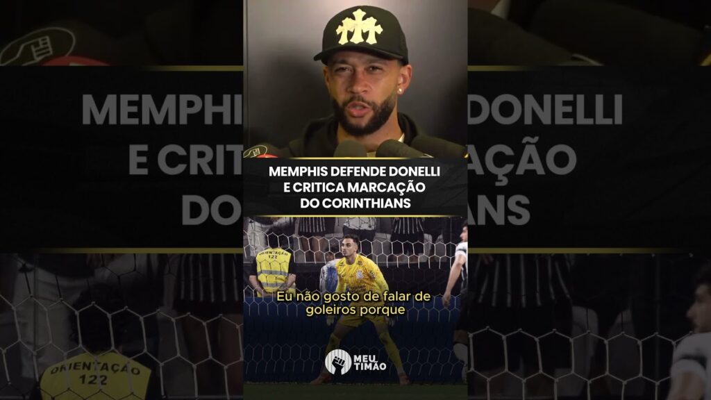 MEMPHIS DEPAY FALA SOBRE MATHEUS DONELLI E DEFESA DO CORINTHIANS