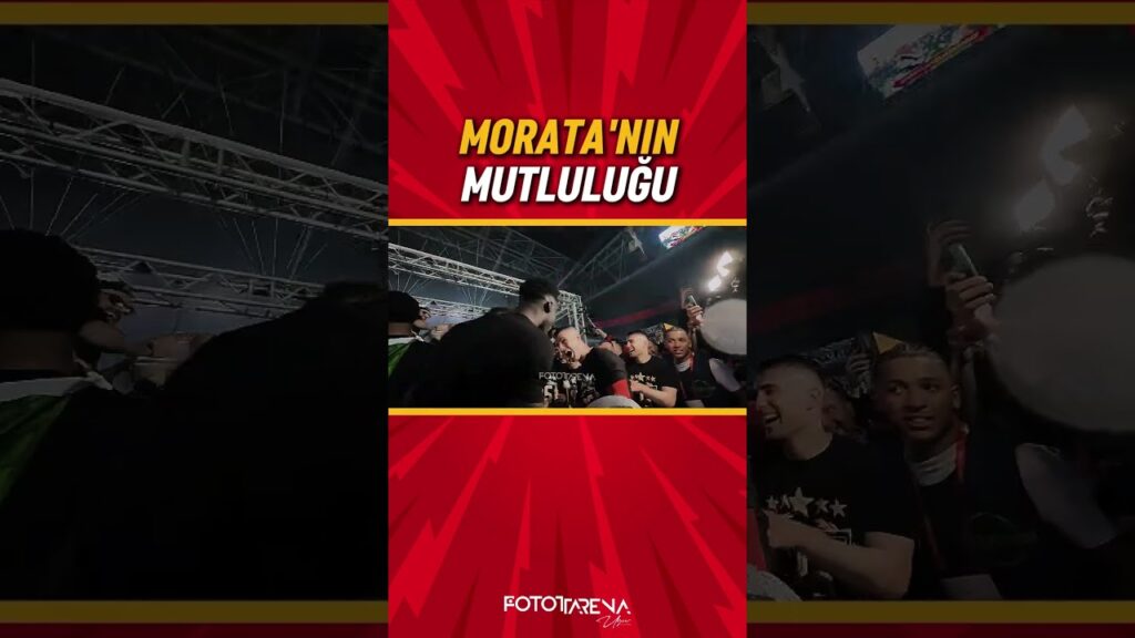 😄 Alvaro Morata'nın mutluluğu #galatasaray #morata #shorts