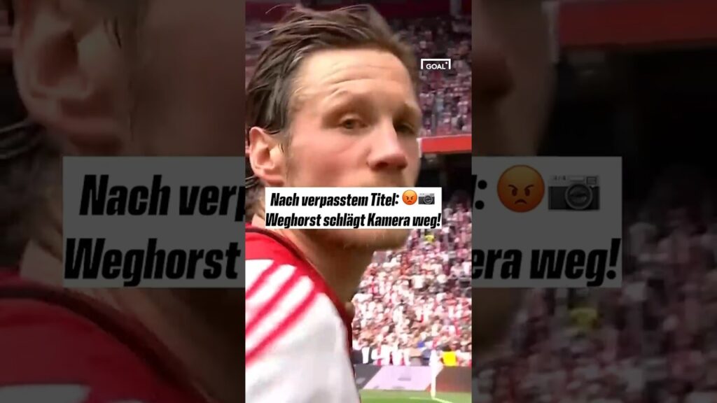 Da war jemand richtig sauer! 😡 #shorts #weghorst #amsterdam #ajax #fußball