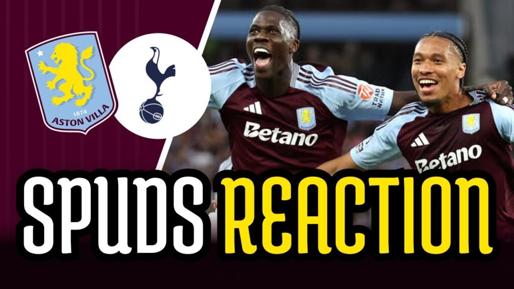 ONE MORE to give us a chance of Top 5 | Aston Villa 2-0 Spurs | Match Reaction & Review