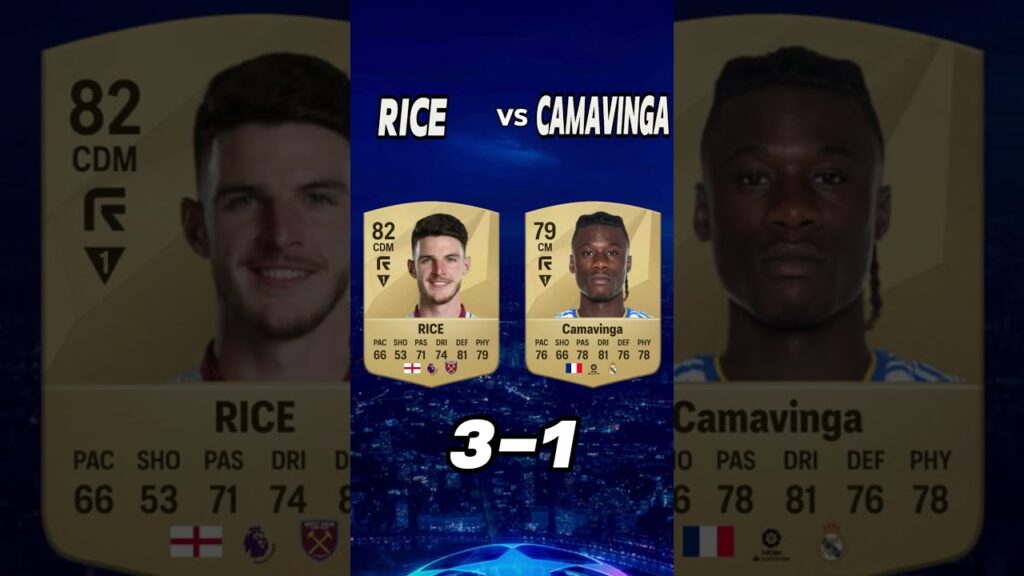 Rice vs Camavinga