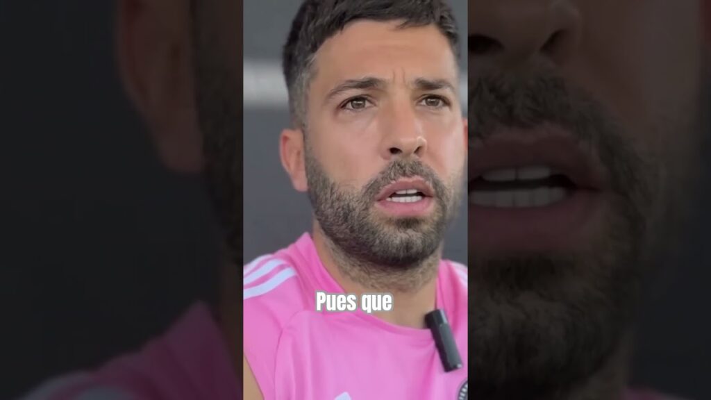 JORDI ALBA NO SE OLVIDA DEL BARÇA #futbol #jordialba #fcbarcelona