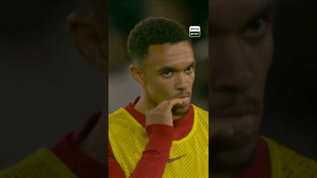 Trent Alexander-Arnold watches on as Liverpool fans celebrate following their 3-2 loss at Brighton 👀