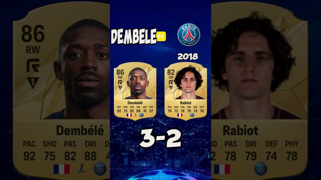 dembele vs PGS 2018