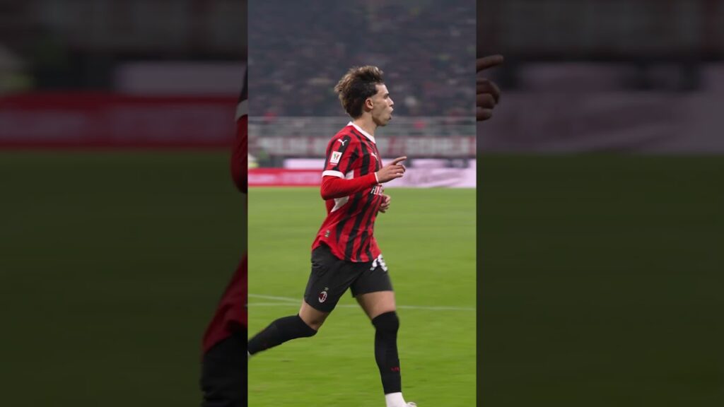 João Félix's first goal in Rossonero | Coppa Italia Behind The Scenes | #shorts