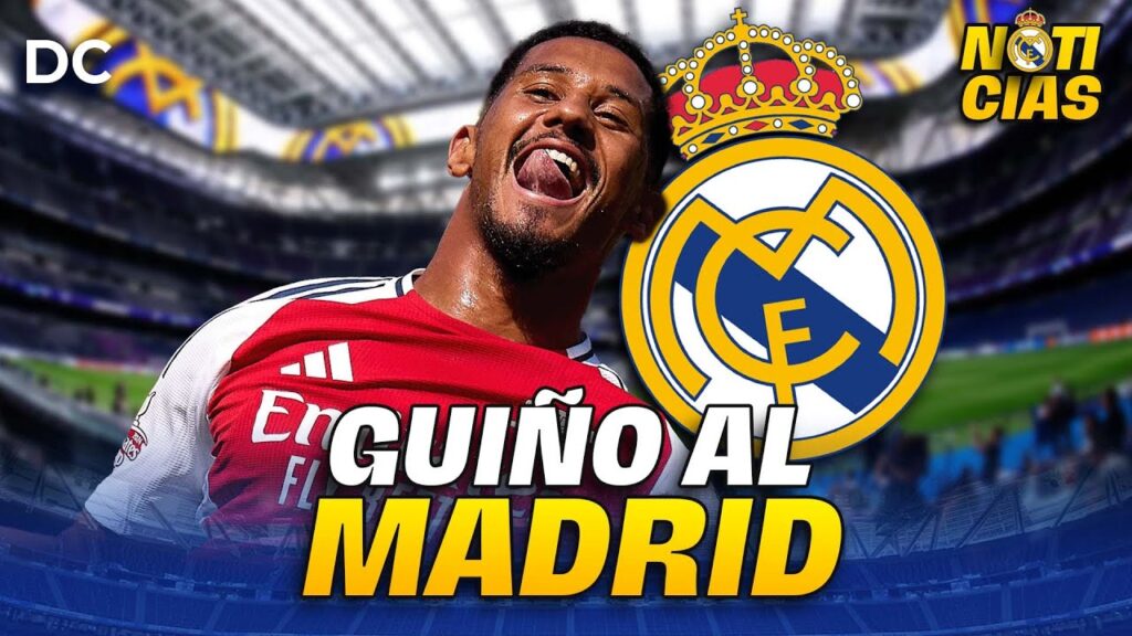 WILLIAM SALIBA LANZA UN GUIÑO AL REAL MADRID