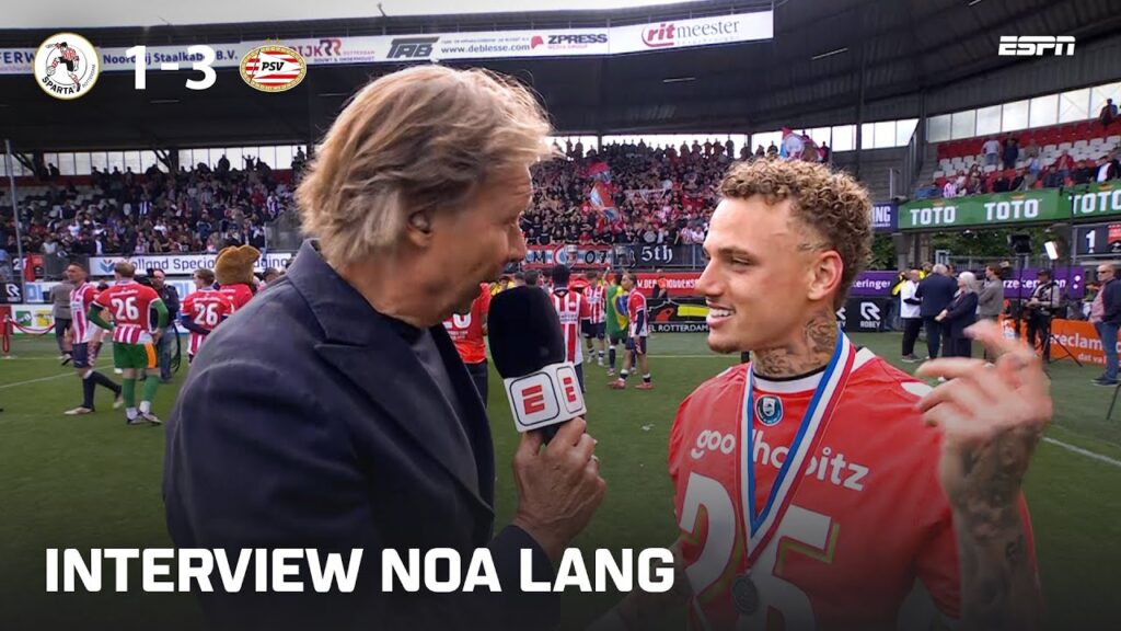 Noa Lang: "Dit SEIZOEN was een ACHTBAAN"🎢 | Interview na titel PSV