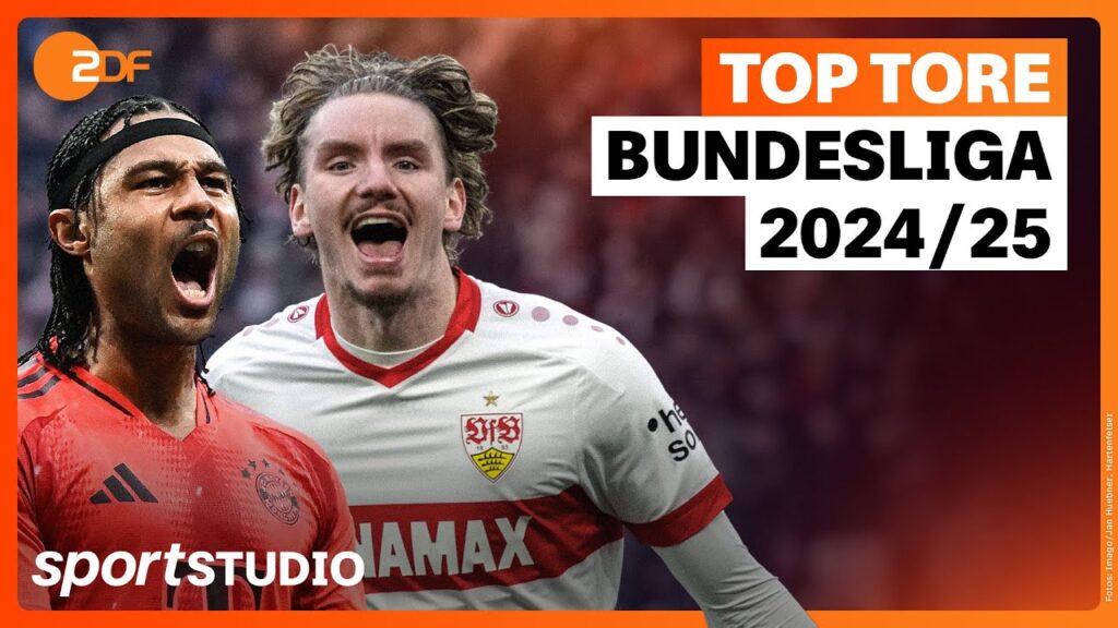 Top Tore der Bundesliga-Saison 2024/25 | sportstudio Top Tore der Bundesliga-Saison 2024/25 | sportstudio