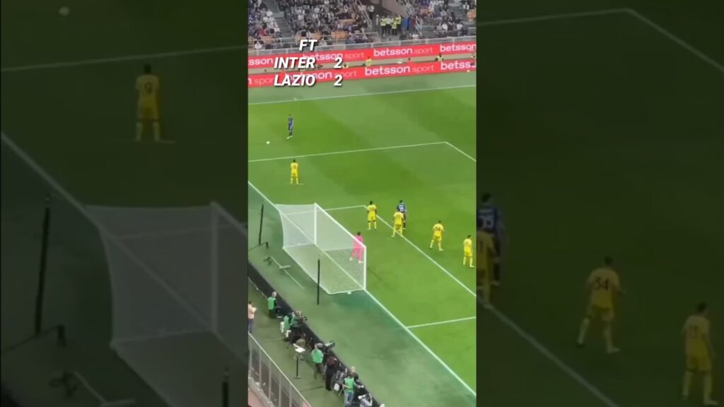 DENZEL DUMFRIES GOAL ❤️ INTER vs LAZIO