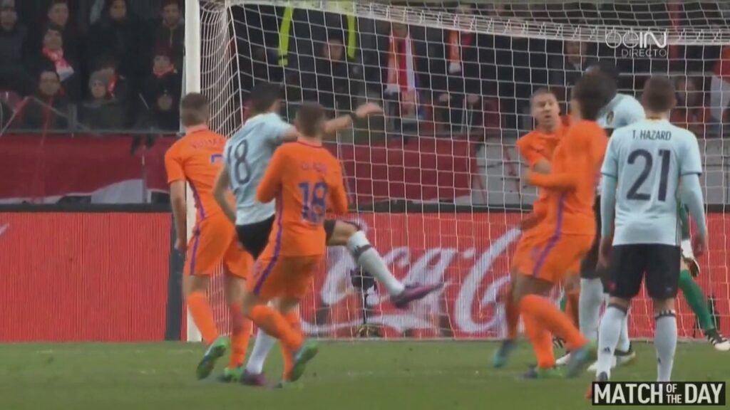 Yannick Carrasco Amazing Goal - Netherlands vs Belgium 1-1 - Friendly 09/11/2016 HD
