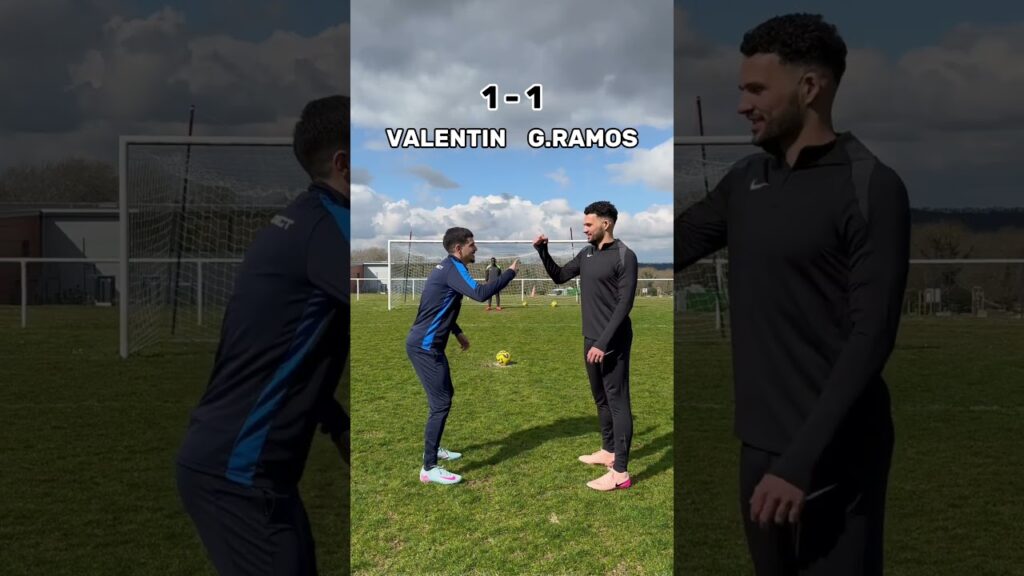 Penalty Challenge avec Gonçalo Ramos ! ⚽️🇵🇹 #football #penalty #psg
