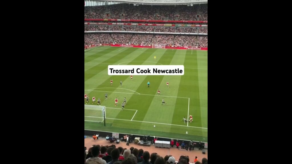🔴Arsenal vs Newcastle United #shortsfeed #football #trossard #arsenalvsnewcastle #shorts #viralreel