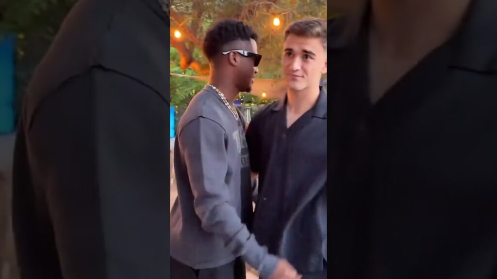 ❤️ Ansu Fati et Gavi lors du dîner du Barça pour fêter le titre en Liga #football #shorts